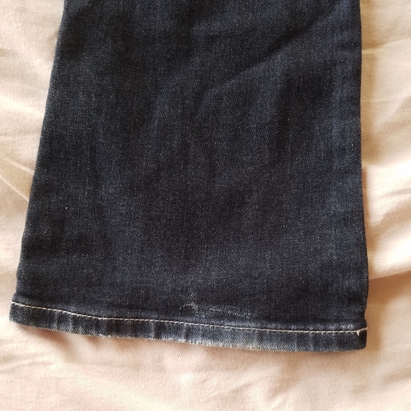 LA Idol USA Blingy Cross Flap Pocket Blue Jean - Picture 5 of 11